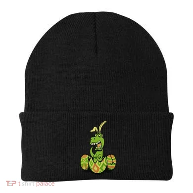 Funny Dino Easter Egg Beanie