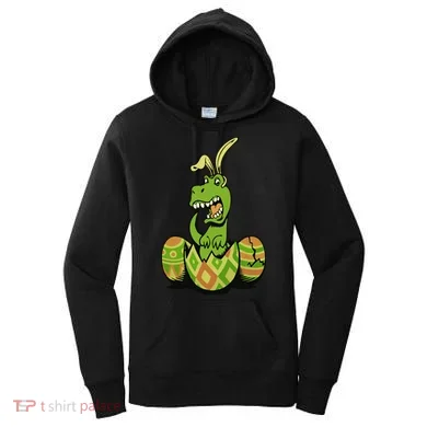 Funny Dino Easter Egg Women's Hoodie