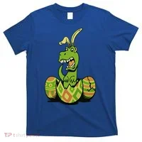 Funny Dino Easter Egg T-Shirt thumb 0