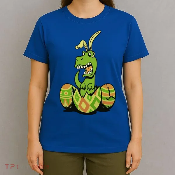 Funny Dino Easter Egg T-Shirt