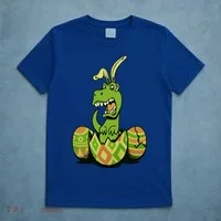 Funny Dino Easter Egg T-Shirt thumb 5