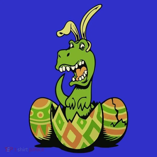 Funny Dino Easter Egg T-Shirt