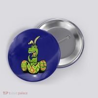 Funny Dino Easter Egg Button thumb 0