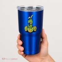 Funny Dino Easter Egg Tumbler thumb 2