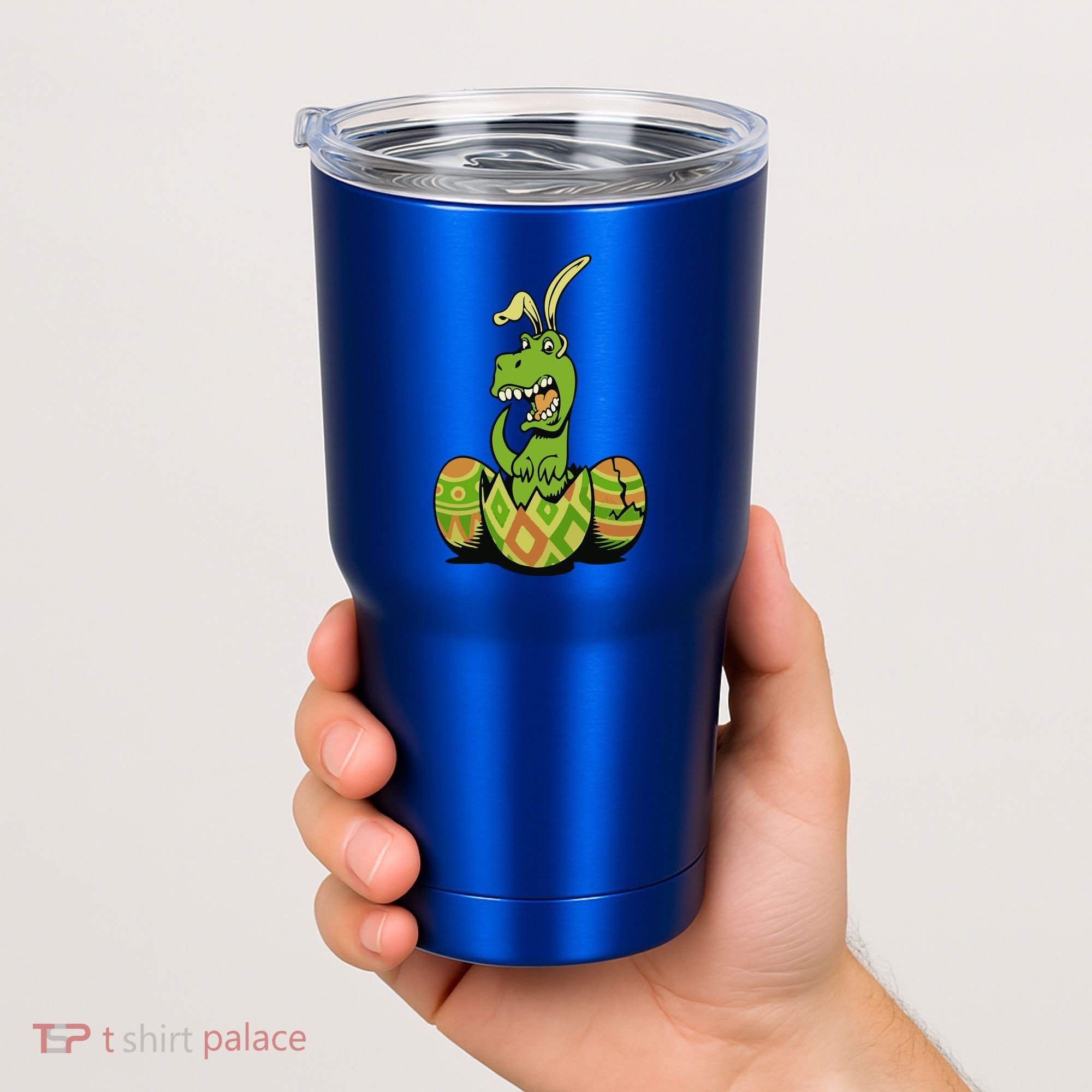 Funny Dino Easter Egg Tumbler