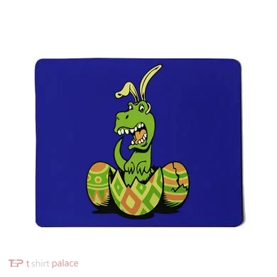 Funny Dino Easter Egg Mousepad