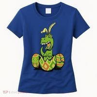 Funny Dino Easter Egg Women's T-Shirt thumb 0