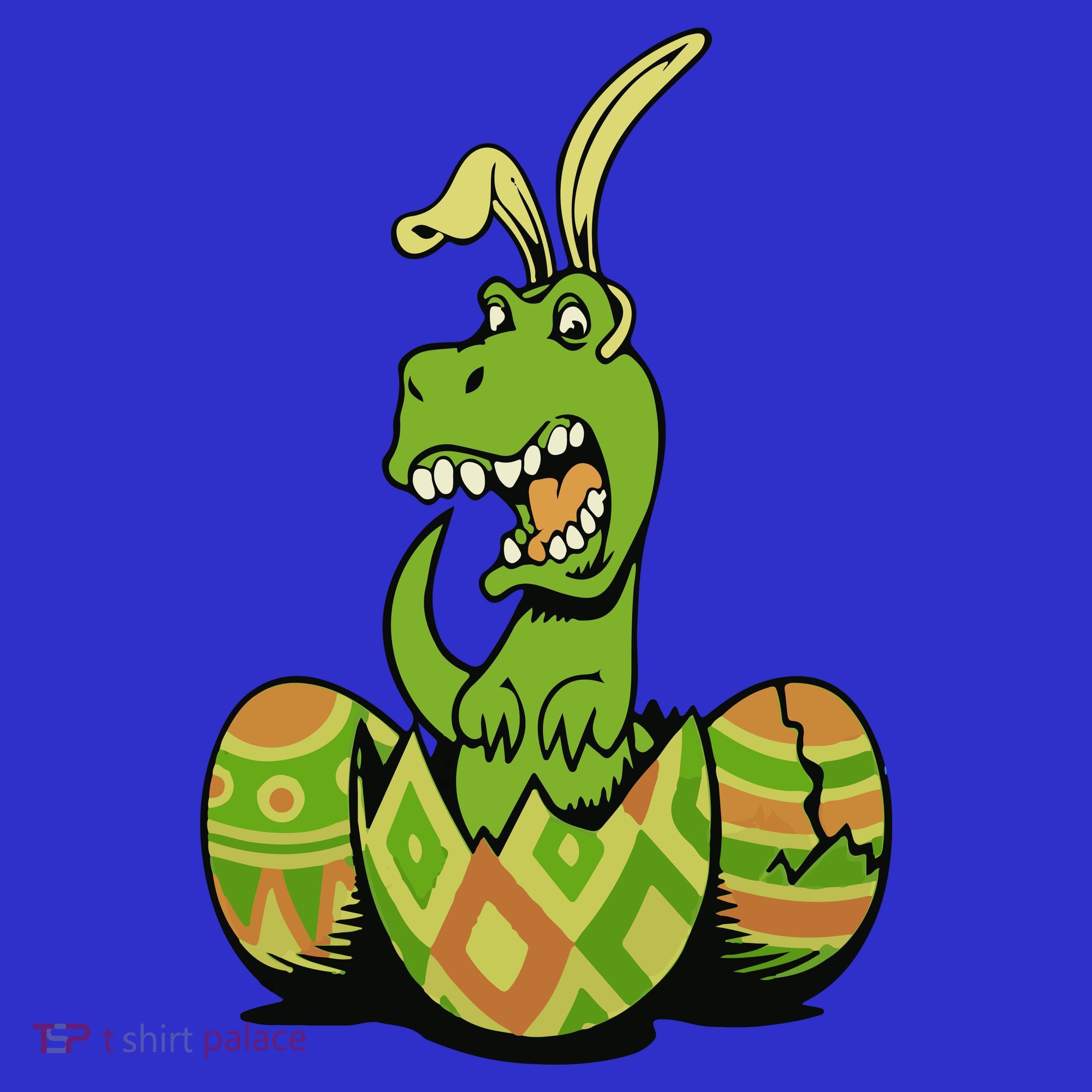 Funny Dino Easter Egg Kids T-Shirt