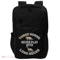 Funny Dinosaur Impact Tech Backpack thumb 0