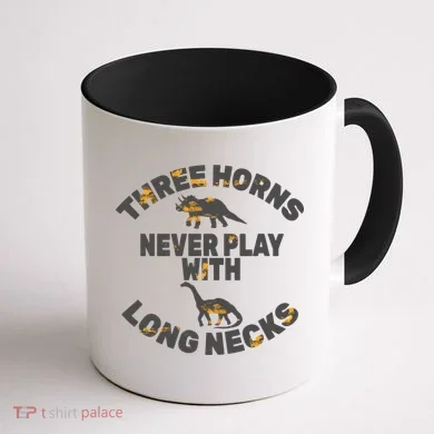 Funny Dinosaur Coffee Mug back