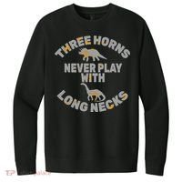 Funny Dinosaur V.I.T. Fleece Crew Sweatshirt thumb 0