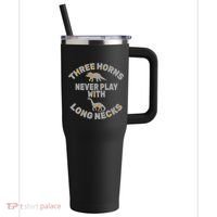 Funny Dinosaur 40oz Vacuum Insulated Stainless Steel Travel Tumbler thumb 0