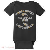 Funny Dinosaur Baby Bodysuit thumb 0