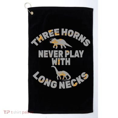 Funny Dinosaur Golf Towel