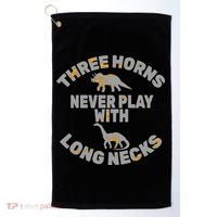 Funny Dinosaur Golf Towel thumb 0