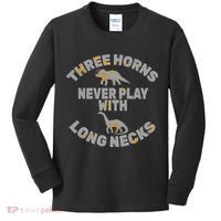 Funny Dinosaur Kids Long Sleeve Shirt thumb 0