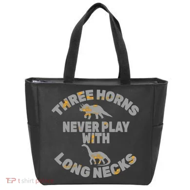 Funny Dinosaur Tote Bag