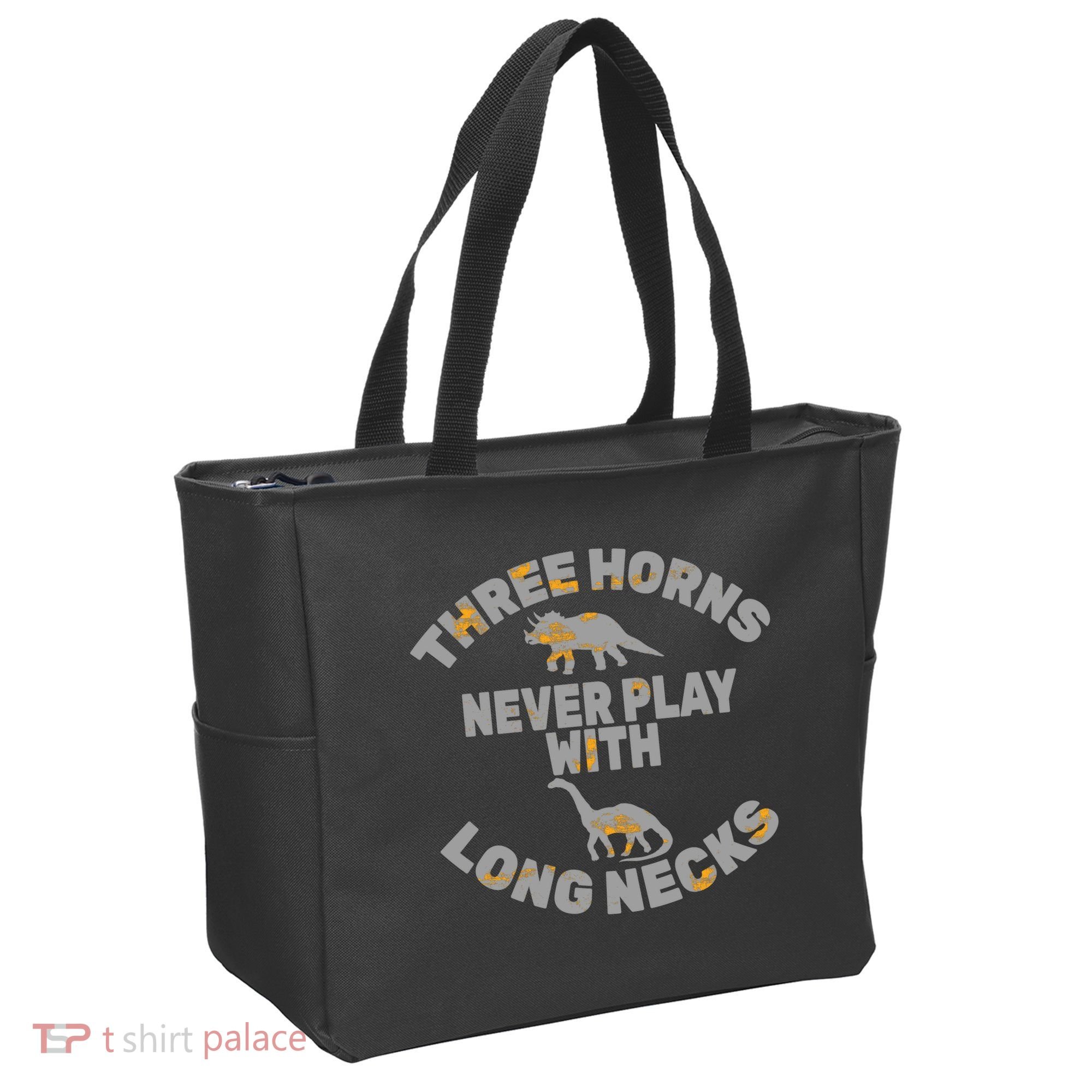 Funny Dinosaur Tote Bag