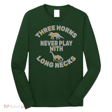 Funny Dinosaur Long Sleeve Shirt