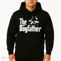Funny Dog Father The DogFather Hoodie thumb 2