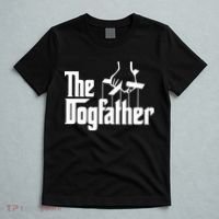Funny Dog Father The DogFather T-Shirt thumb 5