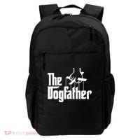 Funny Dog Father The DogFather Backpack thumb 0