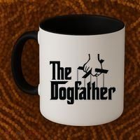 Funny Dog Father The DogFather Coffee Mug thumb 2
