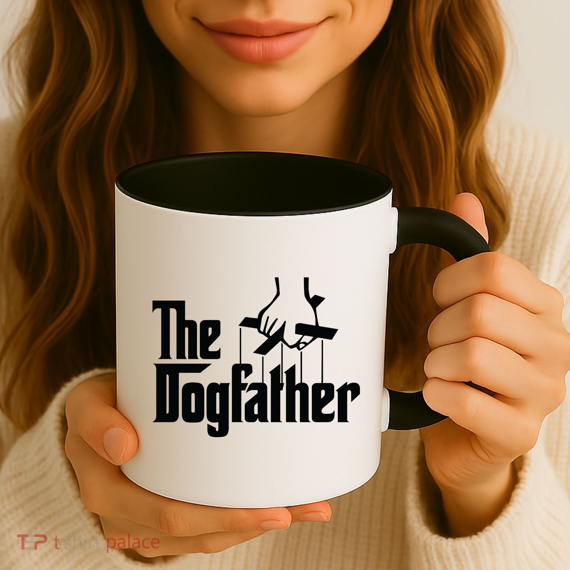 Funny Dog Father The DogFather Coffee Mug