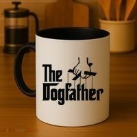 Funny Dog Father The DogFather Coffee Mug thumb 4