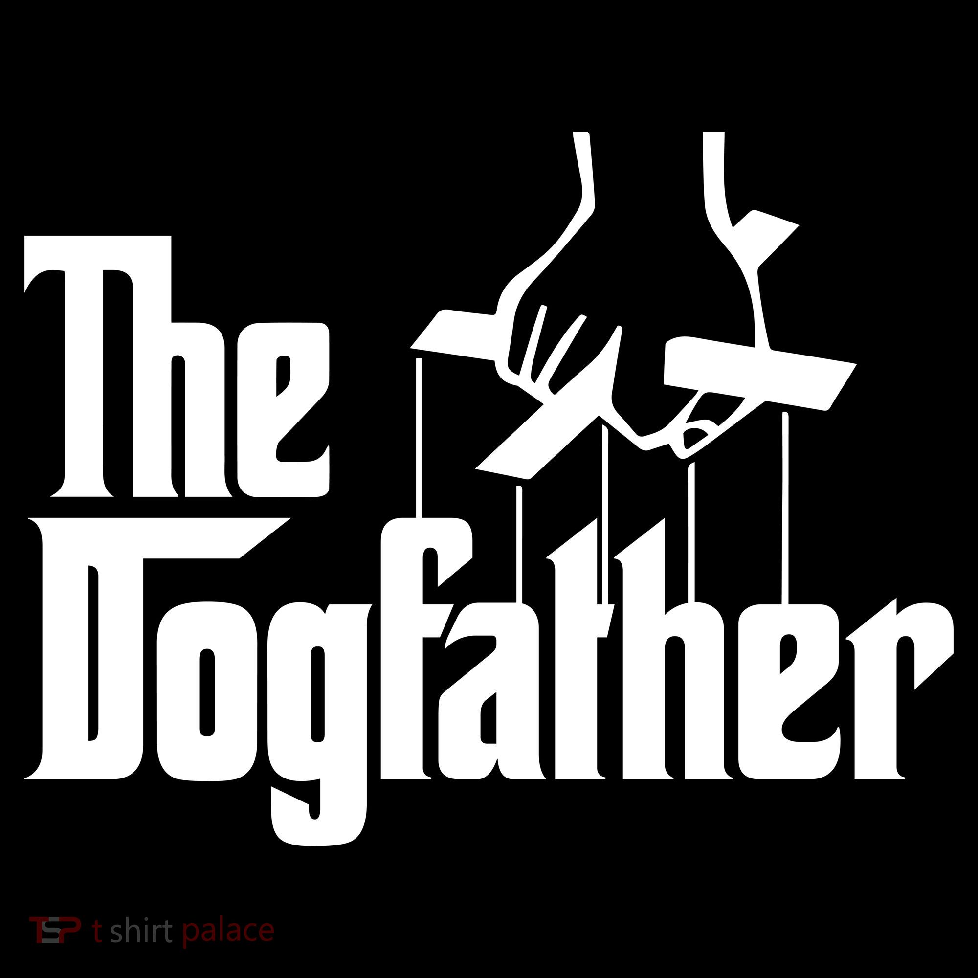 Funny Dog Father The DogFather Mousepad