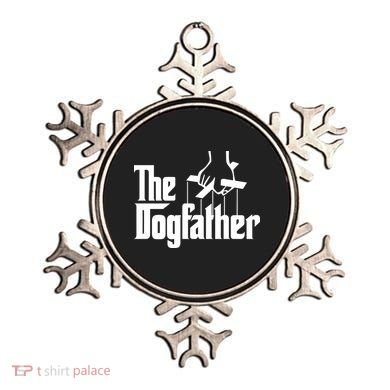 Funny Dog Father The DogFather Ornament