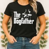 Funny Dog Father The DogFather Women's T-Shirt thumb 2