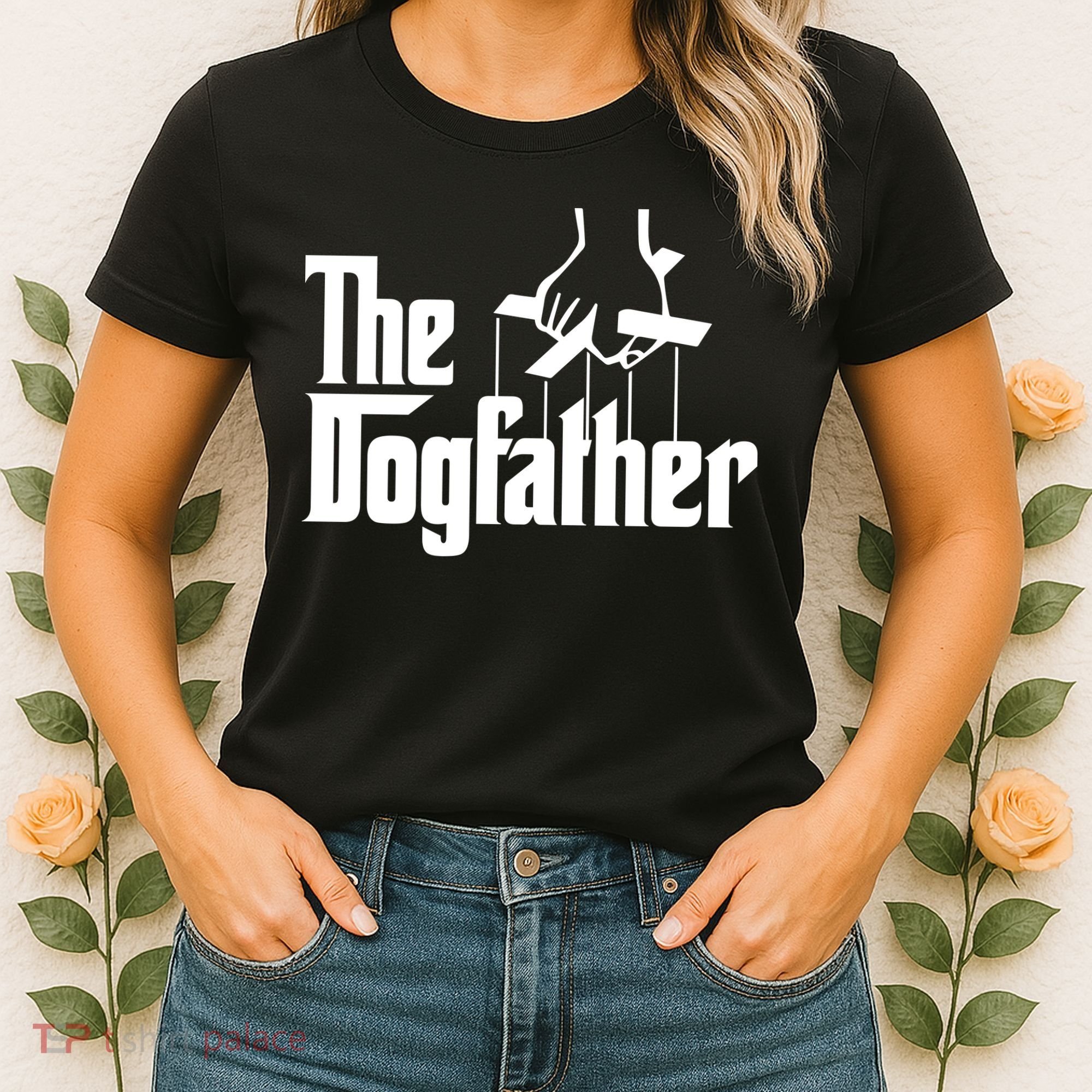 Funny Dog Father The DogFather Women's T-Shirt