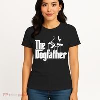 Funny Dog Father The DogFather Women's T-Shirt thumb 4