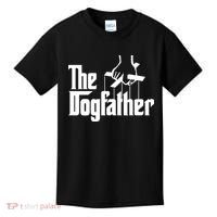 Funny Dog Father The DogFather Kids T-Shirt thumb 0