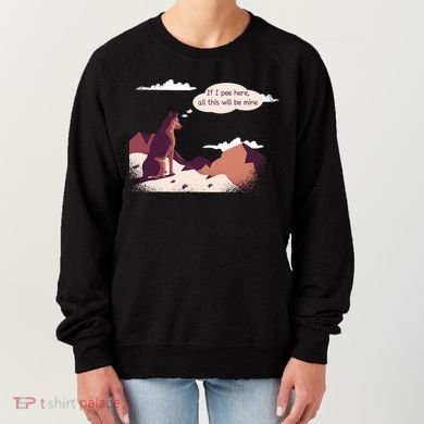 Funny Dog Mountain Women's Sweatshirt