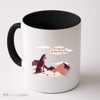 Funny Dog Mountain Coffee Mug thumb 0