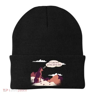Funny Dog Mountain Beanie