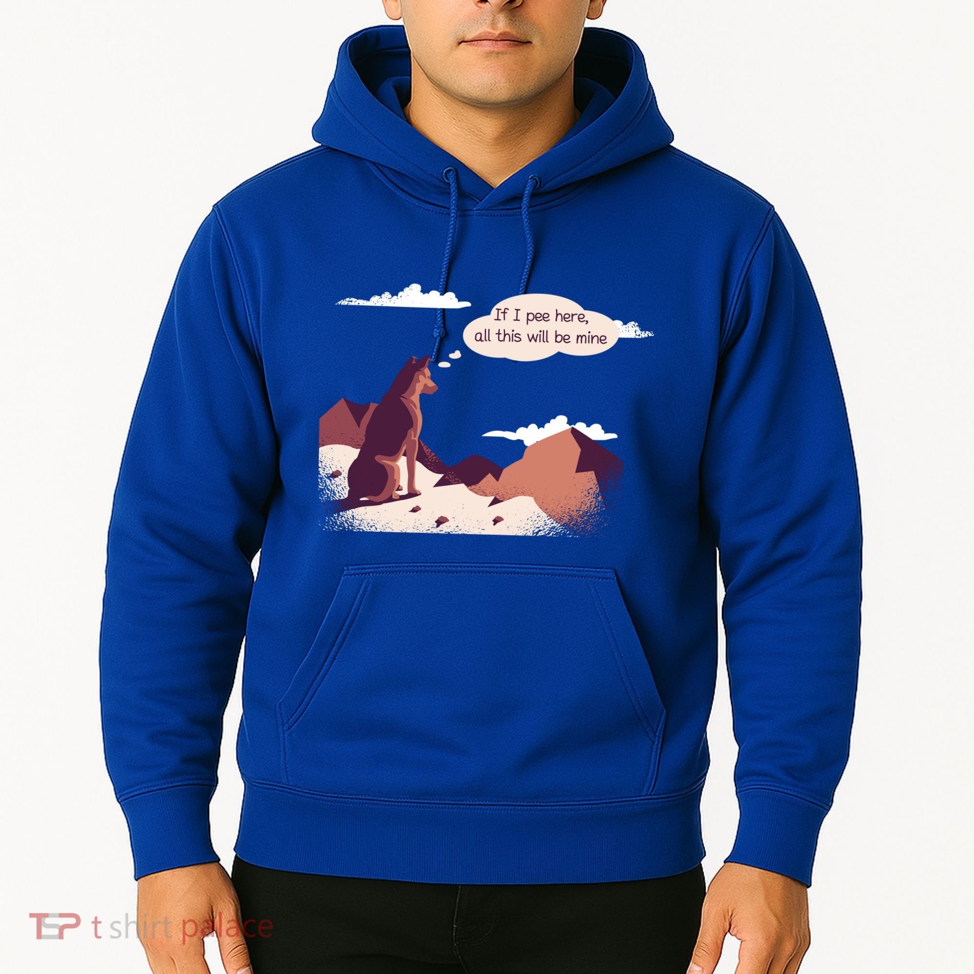 Funny Dog Mountain Hoodie
