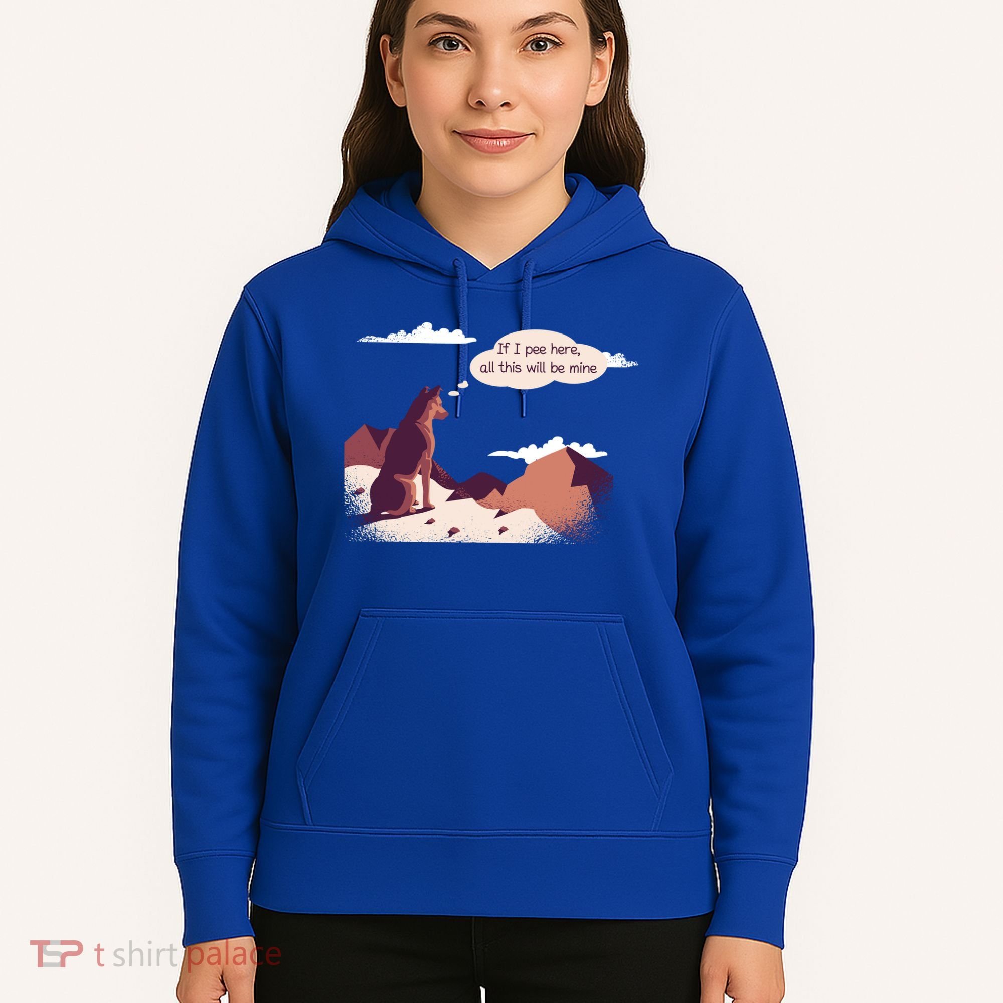 Funny Dog Mountain Hoodie