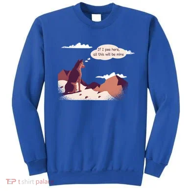 Funny Dog Mountain Sweatshirt