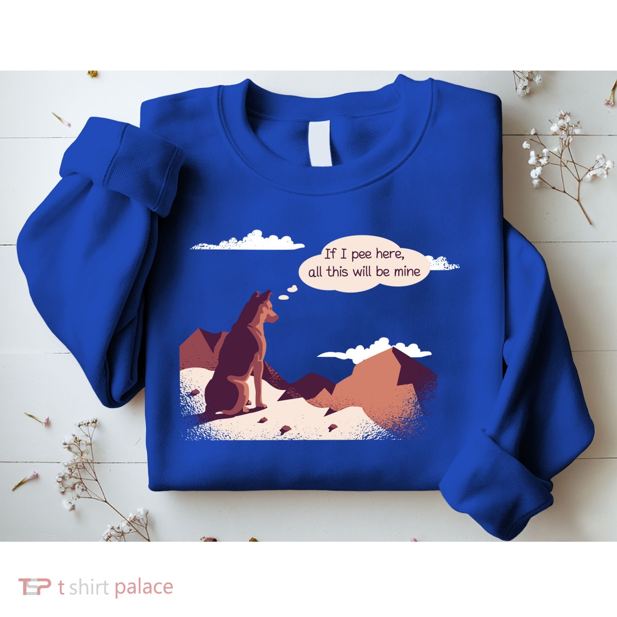 Funny Dog Mountain Sweatshirt