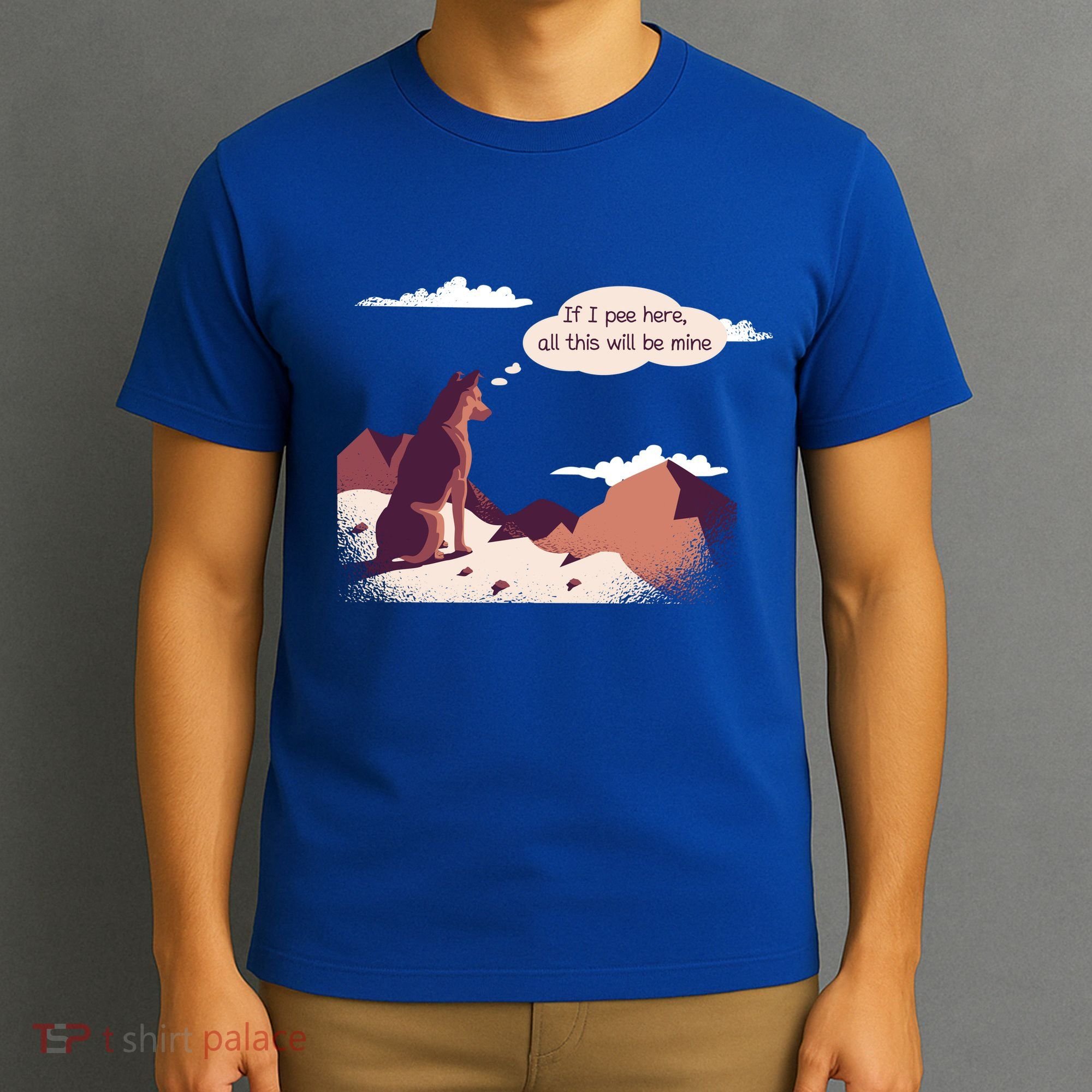 Funny Dog Mountain T-Shirt