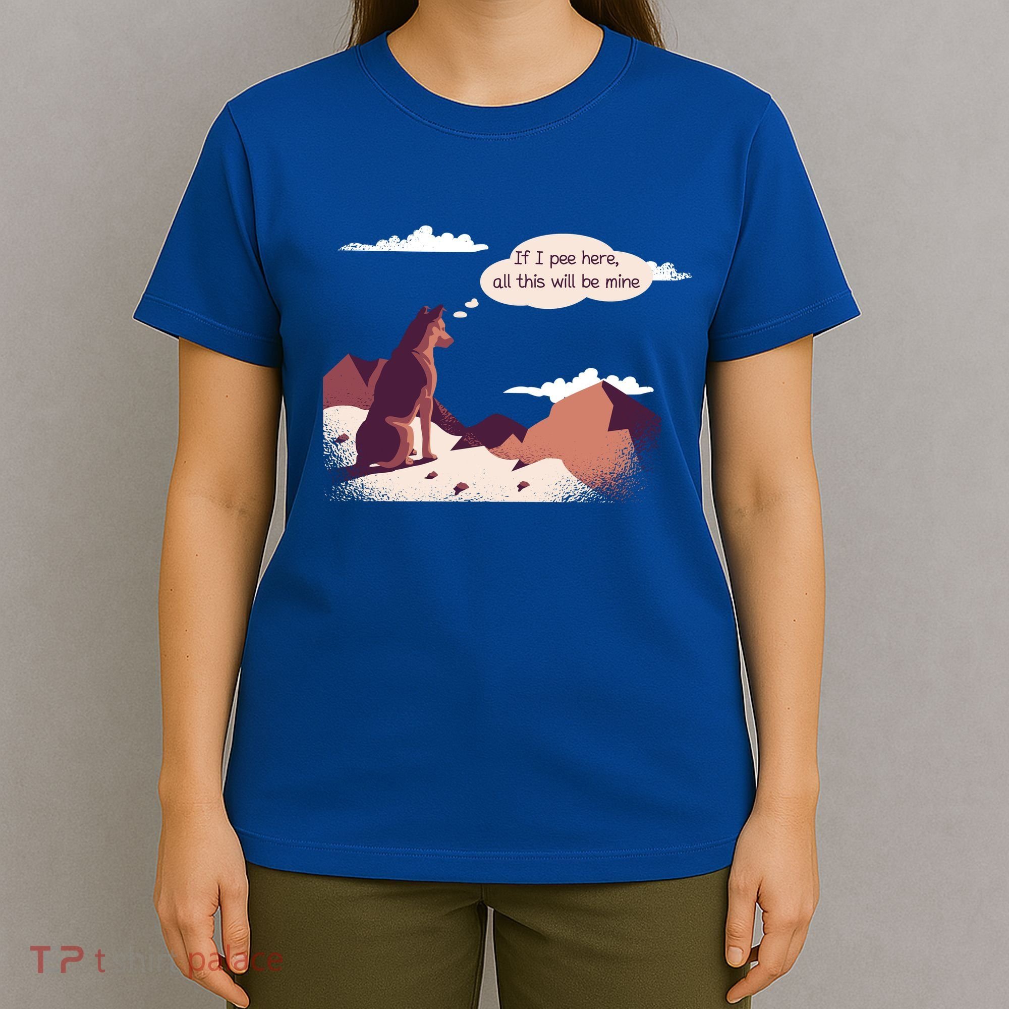 Funny Dog Mountain T-Shirt