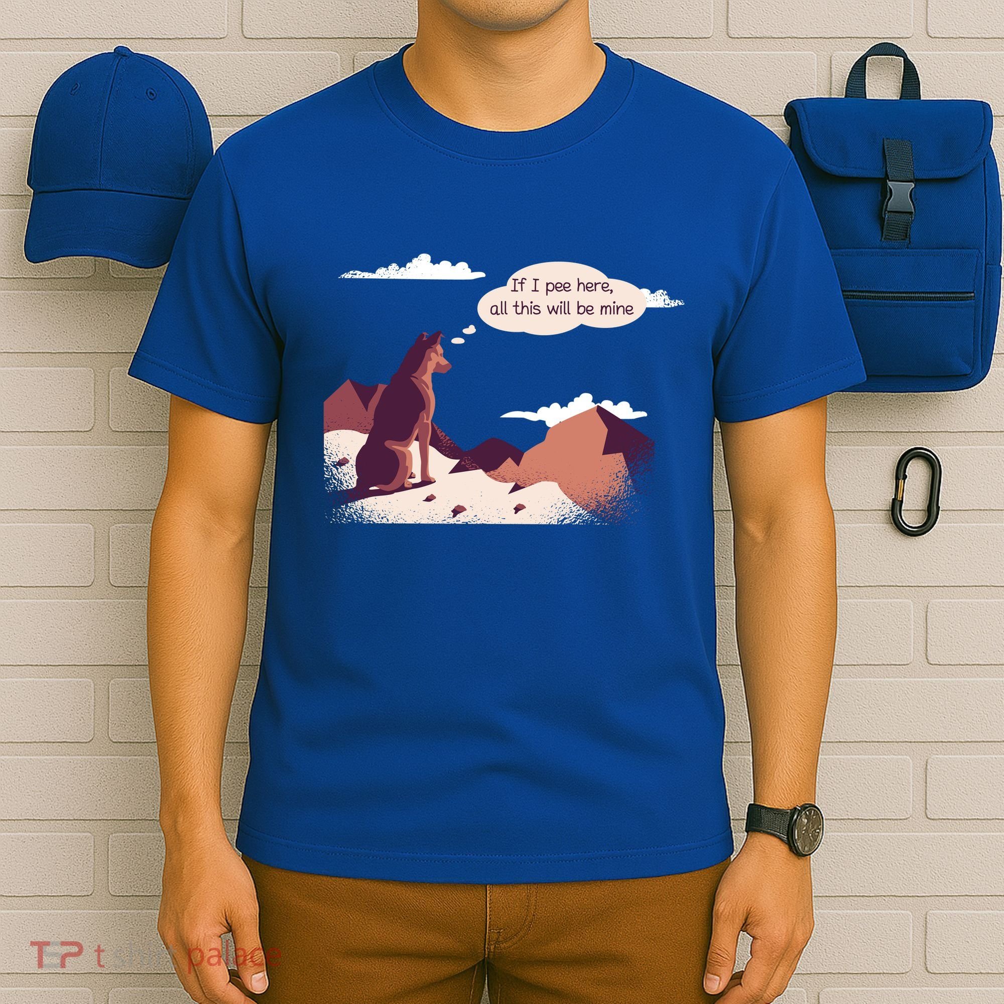 Funny Dog Mountain T-Shirt