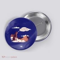 Funny Dog Mountain Button thumb 0