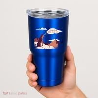 Funny Dog Mountain Tumbler thumb 2