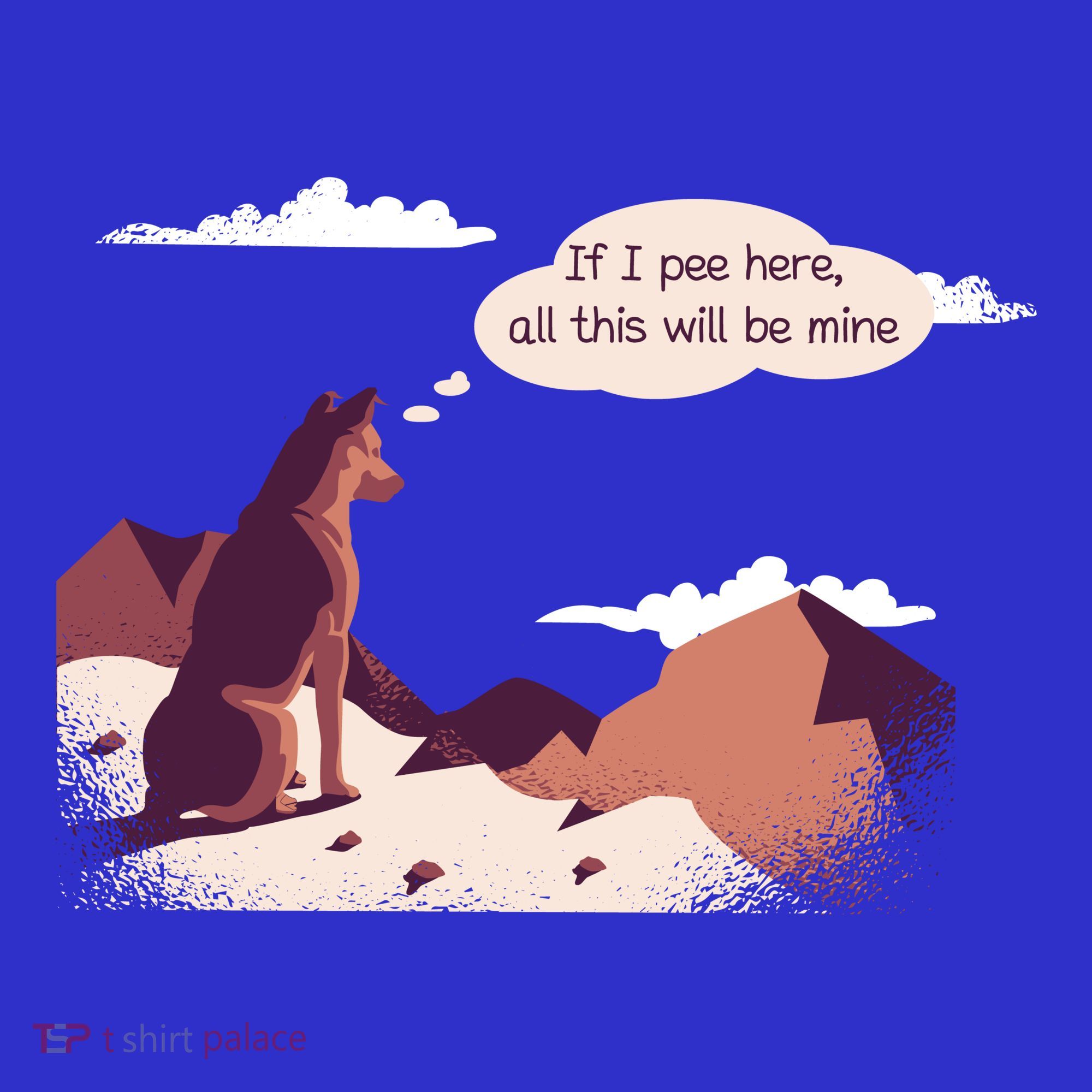 Funny Dog Mountain Tumbler