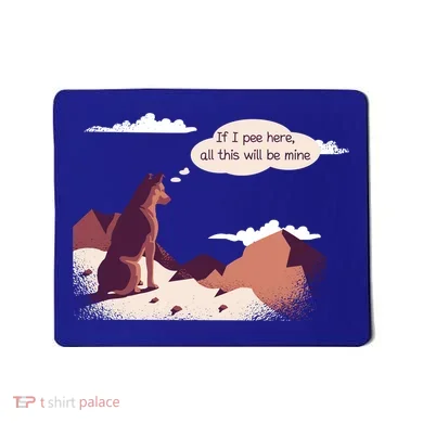 Funny Dog Mountain Mousepad