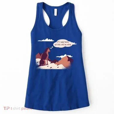 Funny Dog Mountain Women's Tank Top